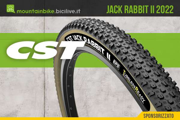 La nuova gomma per mountainbike XC CST Jack Rabbit II Skinwall 2022