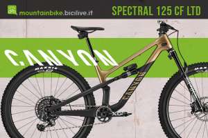 Canyon Spectral 125 CF LTD 2022: mountain bike full suspension da trail