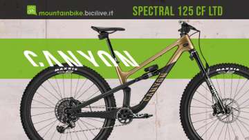 Canyon Spectral 125 CF LTD 2022: mountain bike full suspension da trail