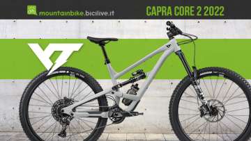 La nuova mtb full YT Capra Core 2 2022