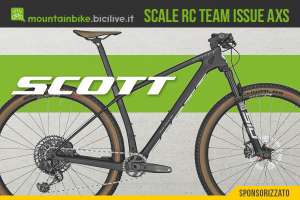 La nuova mountainbike front-suspended Scott Scale RC Team Issue AXS 2022