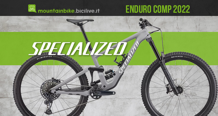 La nuova mountainbike biammortizzata Specialized Enduro Comp 2022
