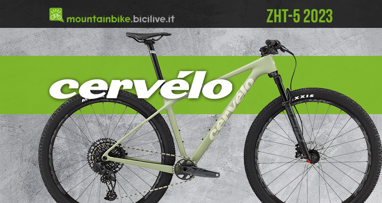 Le nuove mtb full-suspended Cervelo ZHT-5 2023