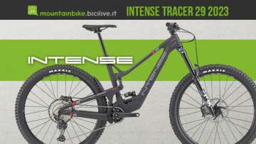 La nuova mountainbike biammortizzata Intense Tracer 29 2023
