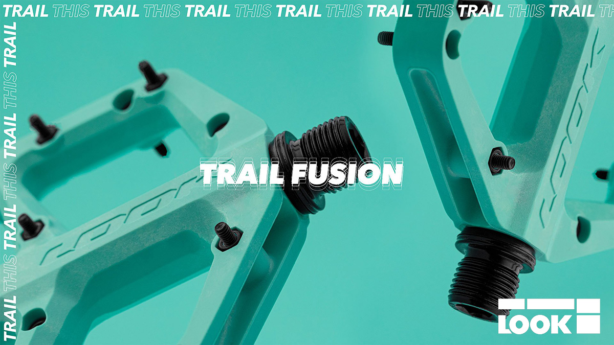 Il nuovo pedale flat per mountainbike Look Flat Trail Fusion 2023