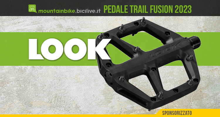 Il nuovo pedale flat per mountainbike Look Flat Trail Fusion 2023