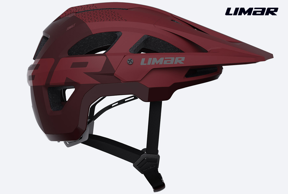 Il nuovo casco per mountainbike Limar Tonale 2023 visto lateralmente