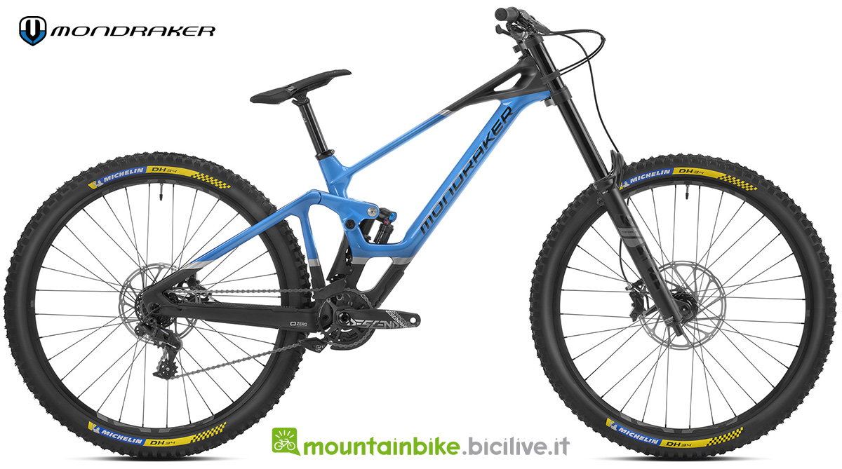 La nuova mountainbike biammortizzata Mondraker Summum Carbon R 2023